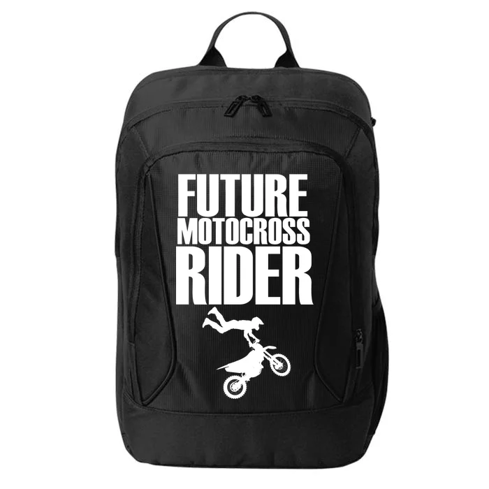 Future Motocross Rider City Backpack