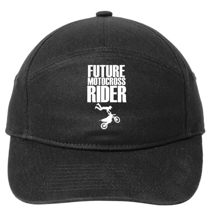 Future Motocross Rider 7-Panel Snapback Hat