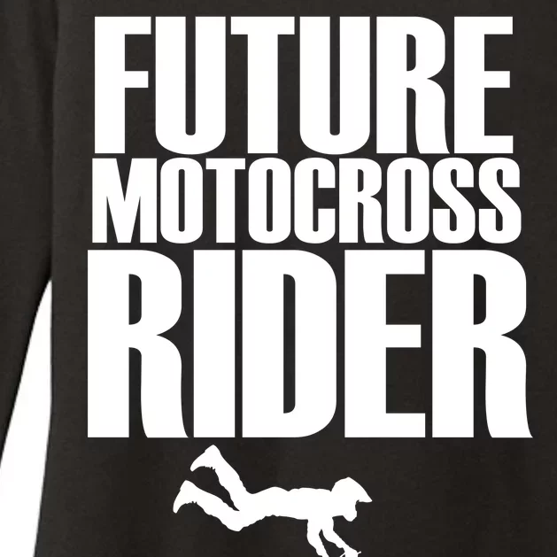 Future Motocross Rider Womens CVC Long Sleeve Shirt