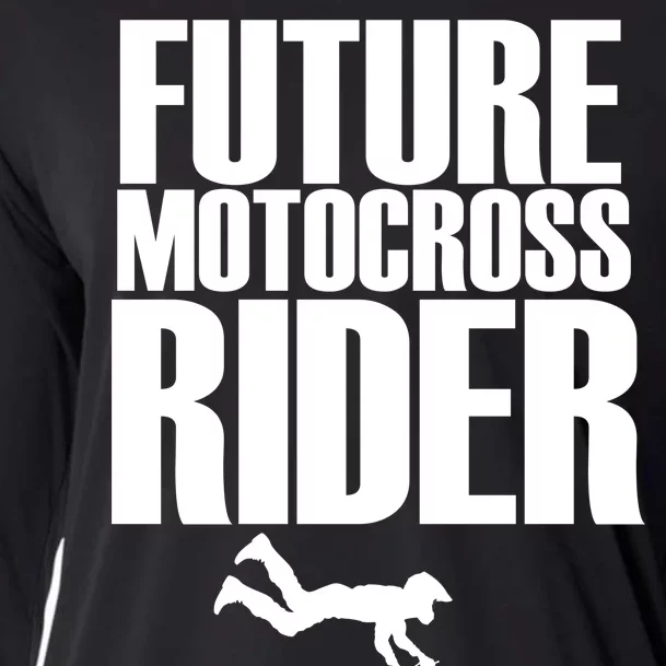 Future Motocross Rider Cooling Performance Long Sleeve Crew