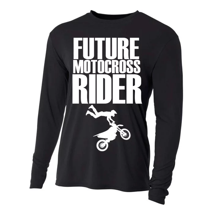 Future Motocross Rider Cooling Performance Long Sleeve Crew