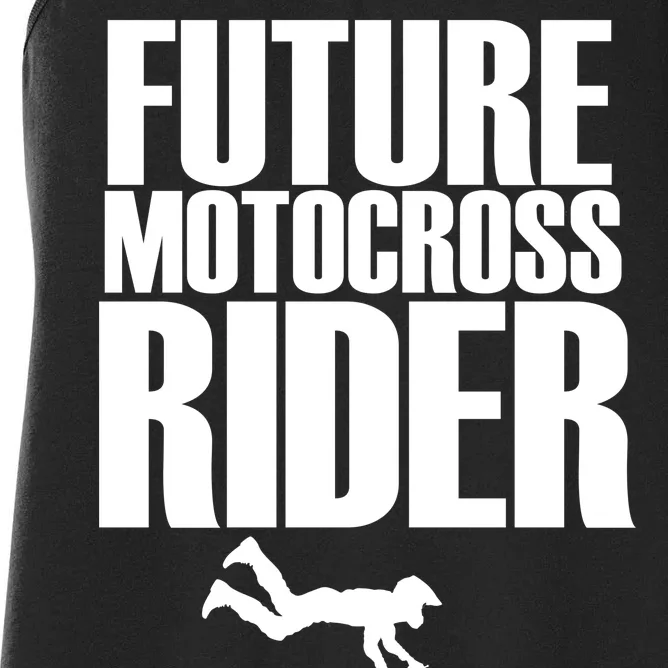 Future Motocross Rider Women's Racerback Tank