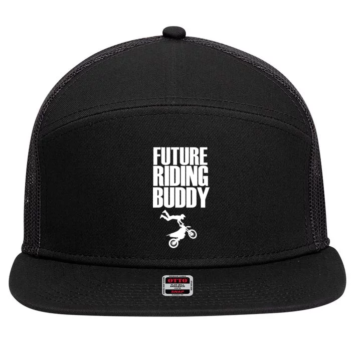 Future Riding Buddy - Motocross 7 Panel Mesh Trucker Snapback Hat