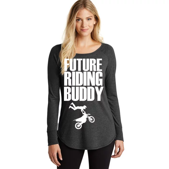 Future Riding Buddy - Motocross Women's Perfect Tri Tunic Long Sleeve Shirt