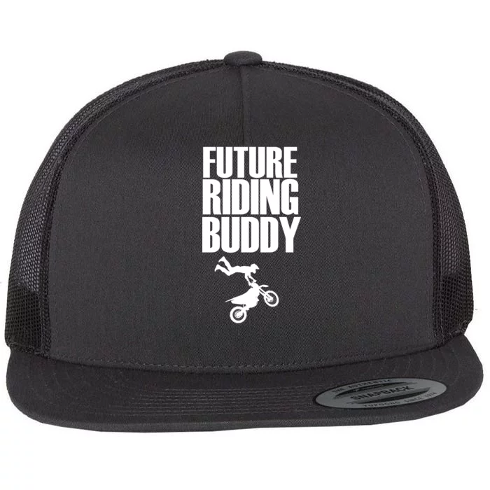 Future Riding Buddy - Motocross Flat Bill Trucker Hat