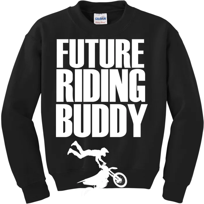 Future Riding Buddy - Motocross Kids Sweatshirt