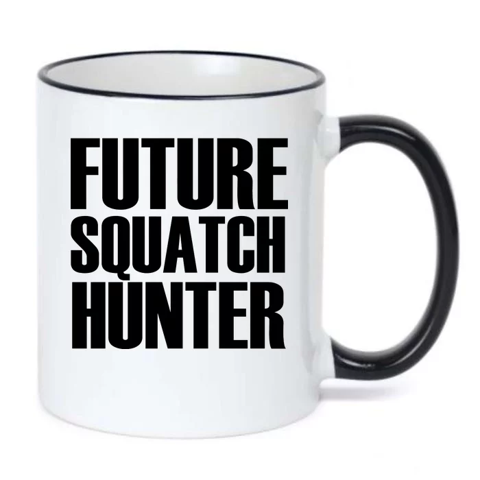 Future Squatch Hunter Black Color Changing Mug