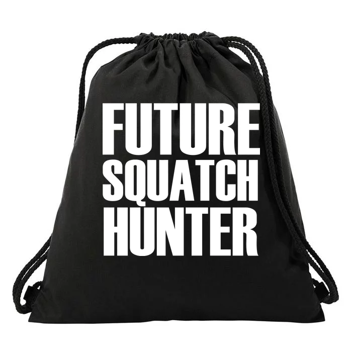 Future Squatch Hunter Drawstring Bag