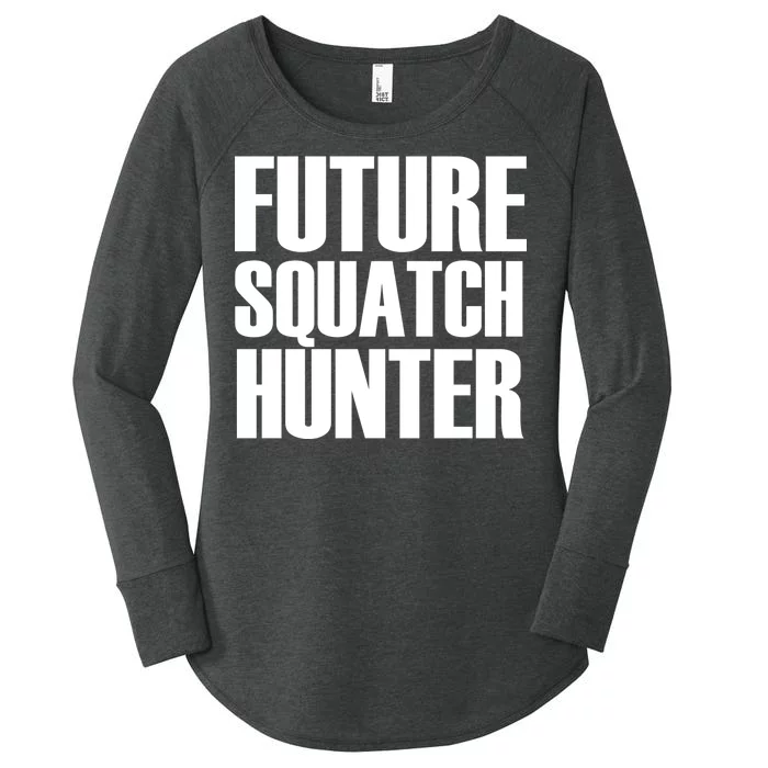 Future Squatch Hunter Women's Perfect Tri Tunic Long Sleeve Shirt