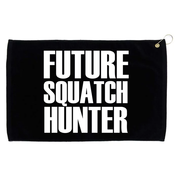 Future Squatch Hunter Grommeted Golf Towel