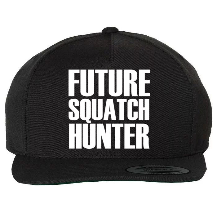 Future Squatch Hunter Wool Snapback Cap