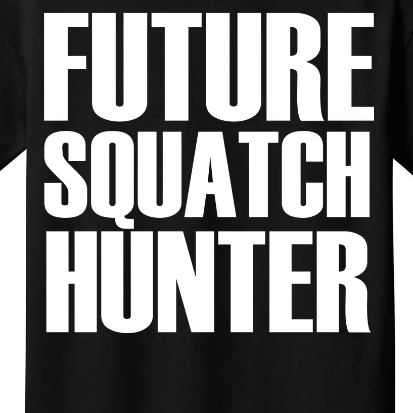 Future Squatch Hunter Kids T-Shirt