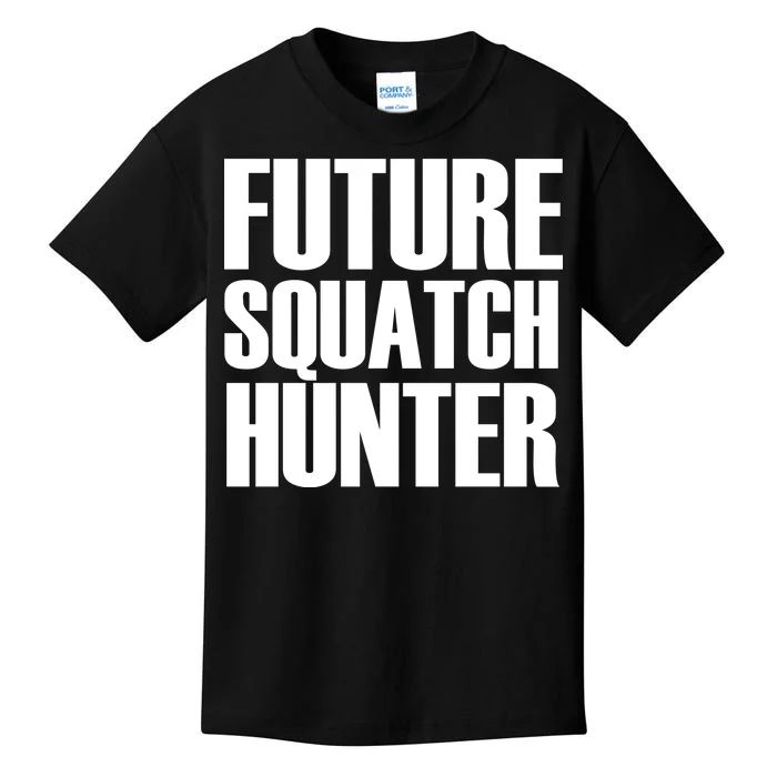 Future Squatch Hunter Kids T-Shirt