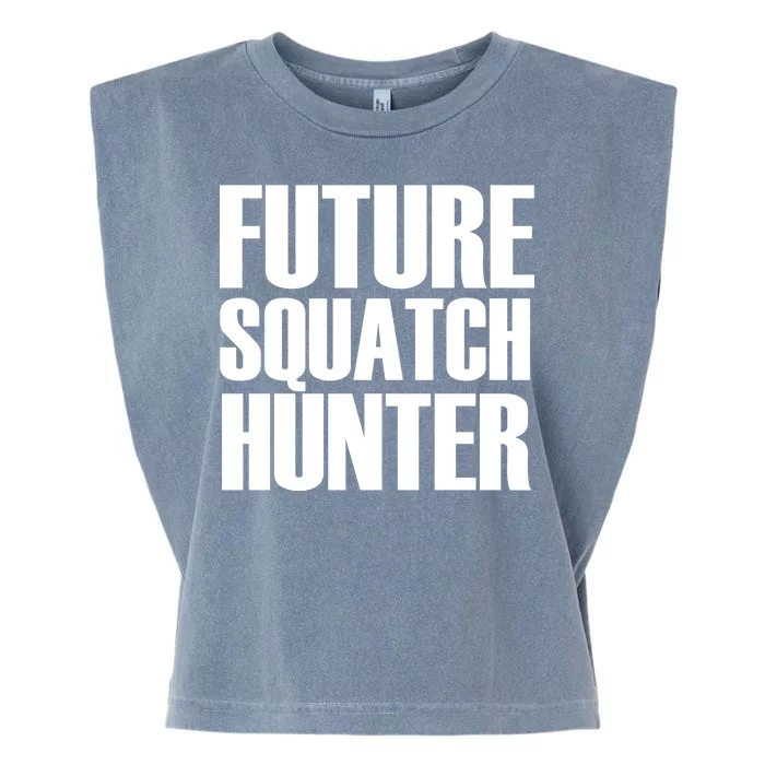 Future Squatch Hunter Garment-Dyed Women's Muscle Tee