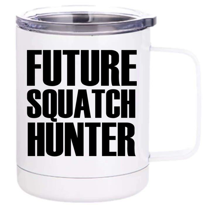 Future Squatch Hunter Front & Back 12oz Stainless Steel Tumbler Cup