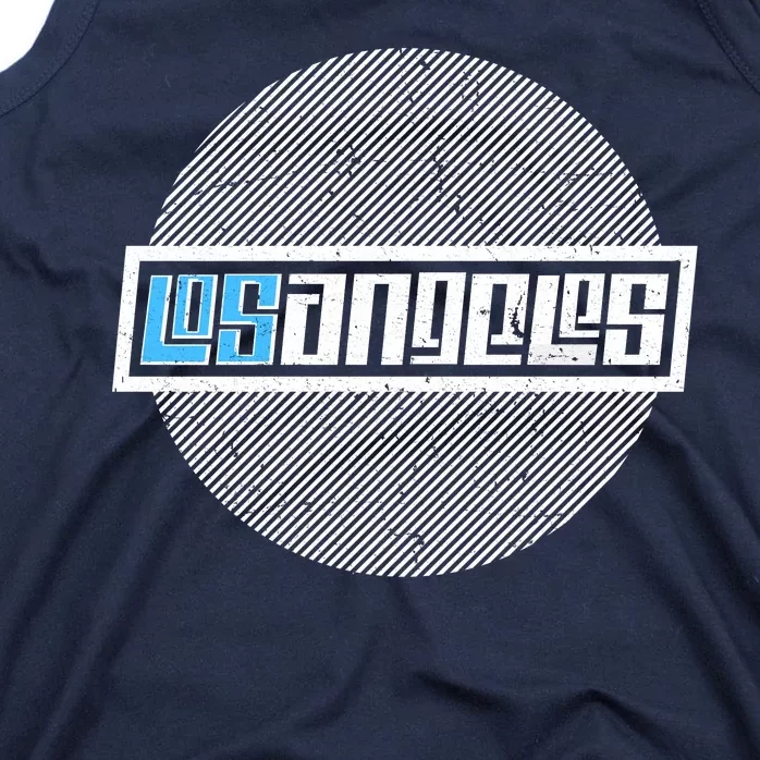 Futuristic Los Angeles Logo Tank Top