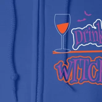 Funny Up Witches Halloween Themed Gift Full Zip Hoodie