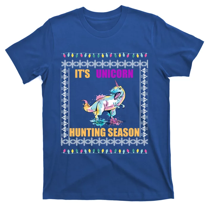 Funny Unicorn Xmas Cute Gift T-Shirt