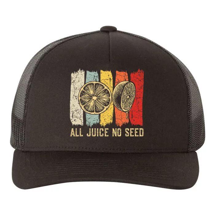 Funny Vasectomy 2023 All Juice No Seed Yupoong Adult 5-Panel Trucker Hat