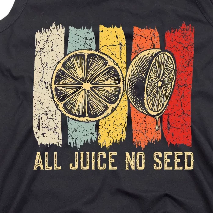 Funny Vasectomy 2023 All Juice No Seed Tank Top