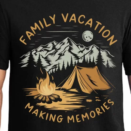 Family Vacation 2024 Mountains Matching Vacation Trip Gift Pajama Set