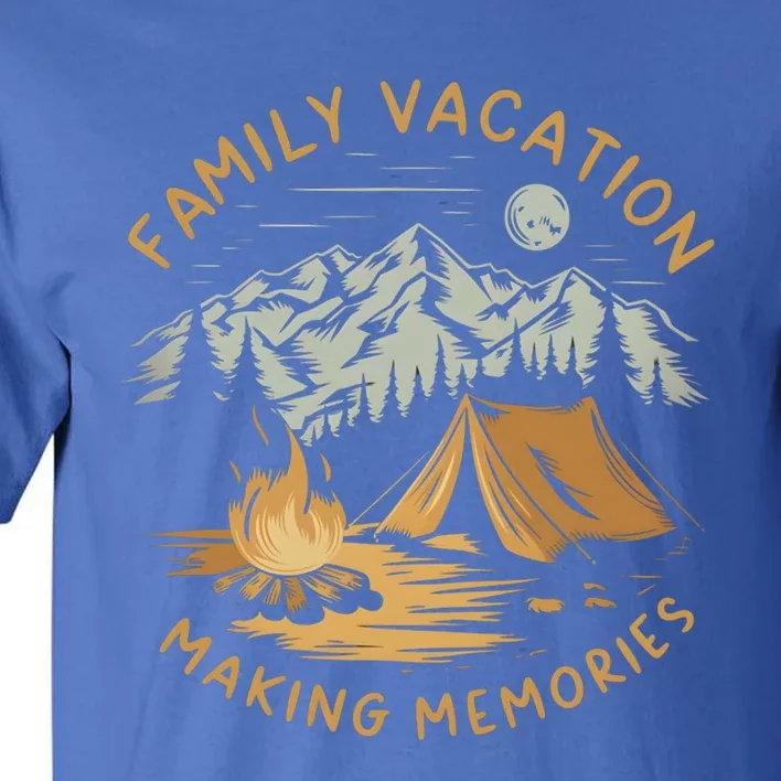 Family Vacation 2024 Mountains Matching Vacation Trip Gift Tall T-Shirt