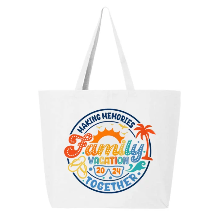 Family Vacation 2024 Creating Memories Together 25L Jumbo Tote