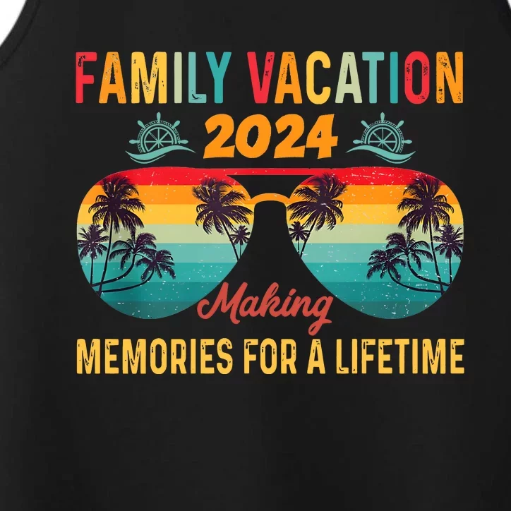 Family Vacation 2024 Family Cruise Matching Family Performance Tank