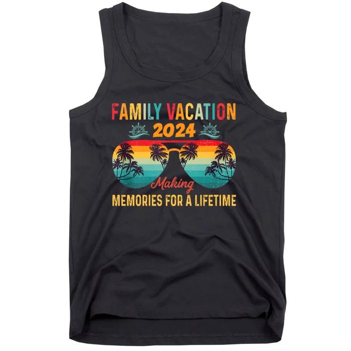 Family Vacation 2024 Family Cruise Matching Family Tank Top