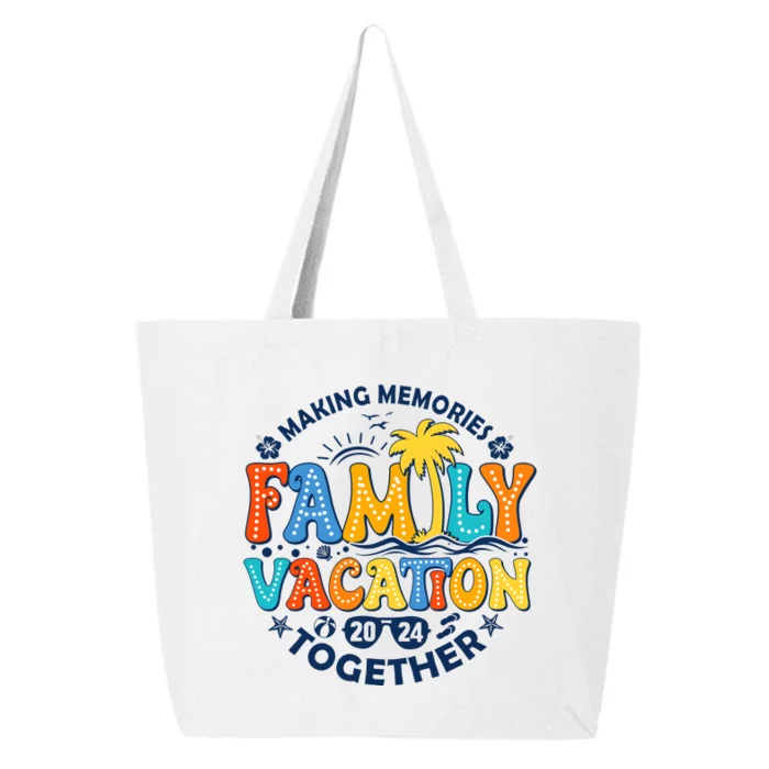 Family Vacation 2024 Making Memories Together 25L Jumbo Tote