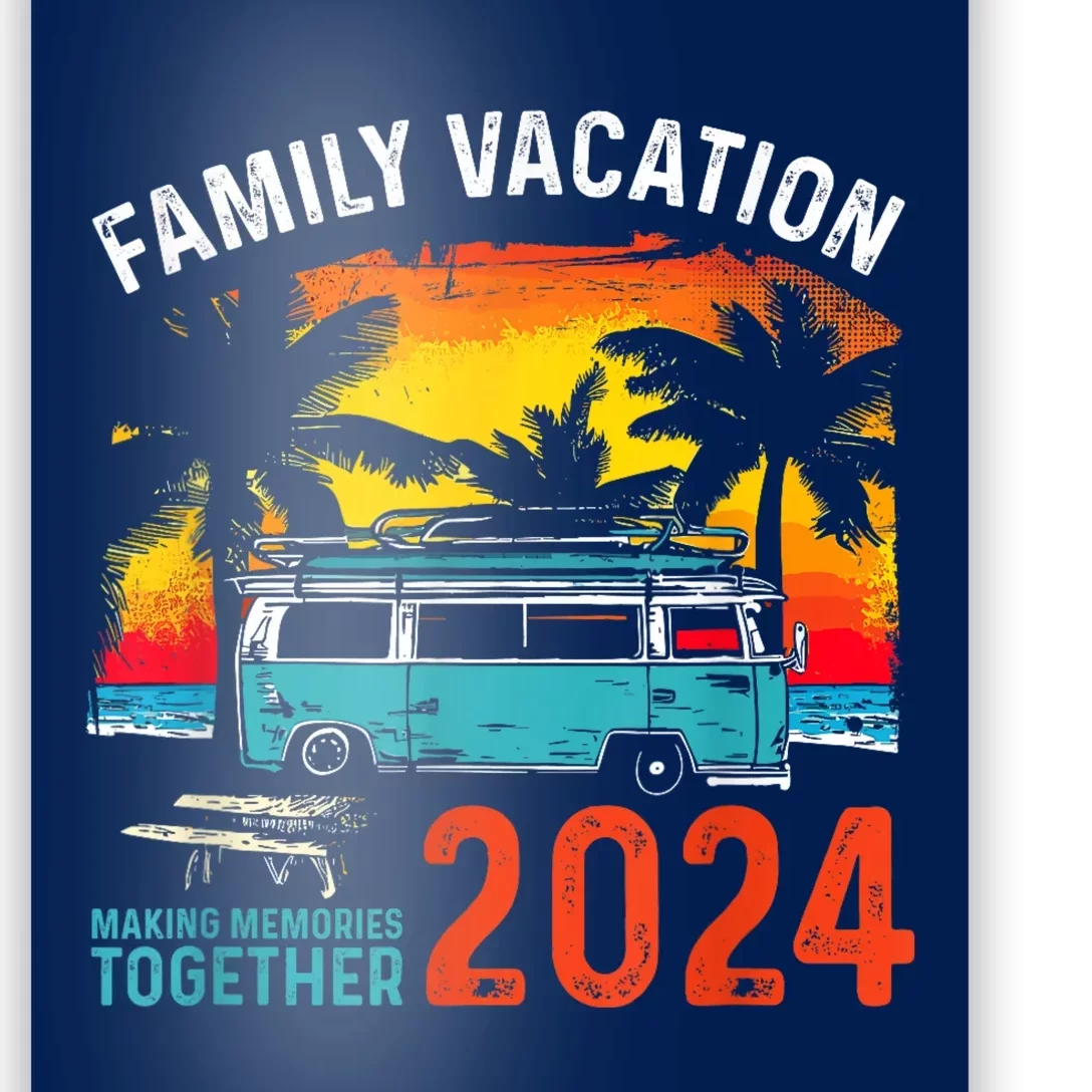 Family Vacation 2024 Beach Matching Summer Vacation 2024 Poster
