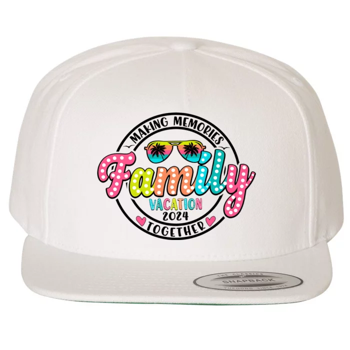 Family Vacation 2024 Summer Matching Wool Snapback Cap