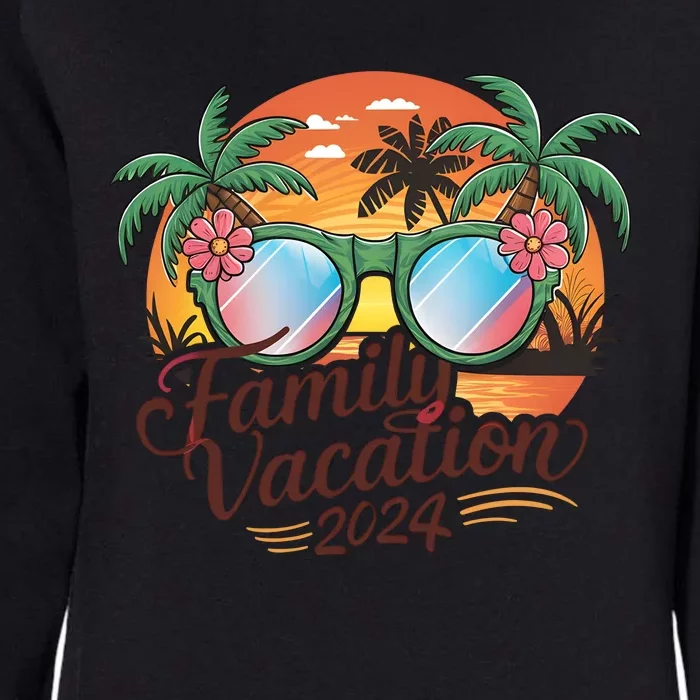 Family Vacation 2024 Summer Womens California Wash Sweatshirt