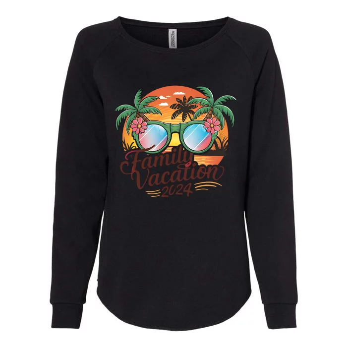 Family Vacation 2024 Summer Womens California Wash Sweatshirt