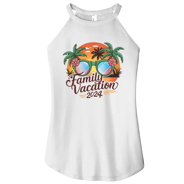 Family Vacation 2024 Summer Women’s Perfect Tri Rocker Tank