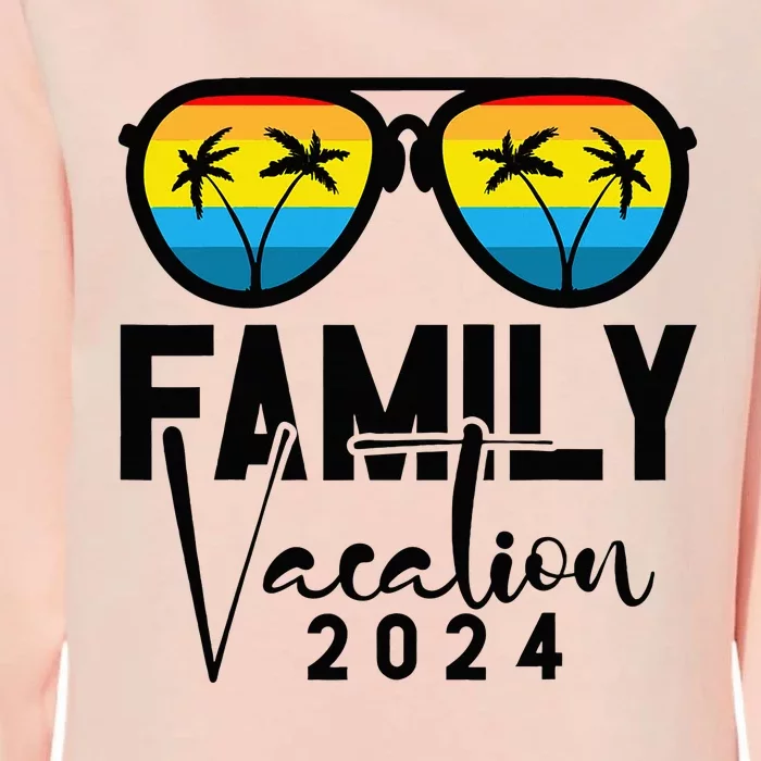 Family Vacation 2024 Beach Matching Summer Vacation Womens California Wash Sweatshirt