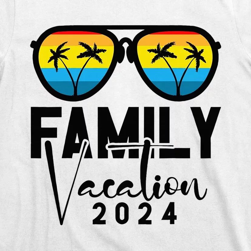 Family Vacation 2024 Beach Matching Summer Vacation T-Shirt