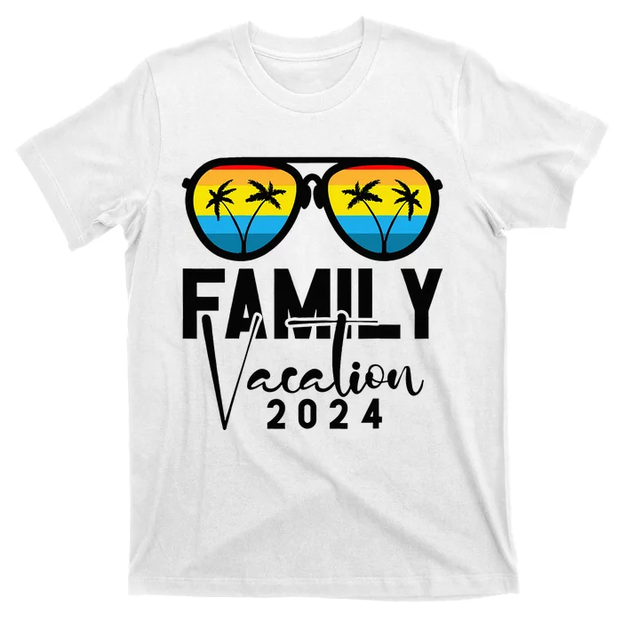 Family Vacation 2024 Beach Matching Summer Vacation T-Shirt