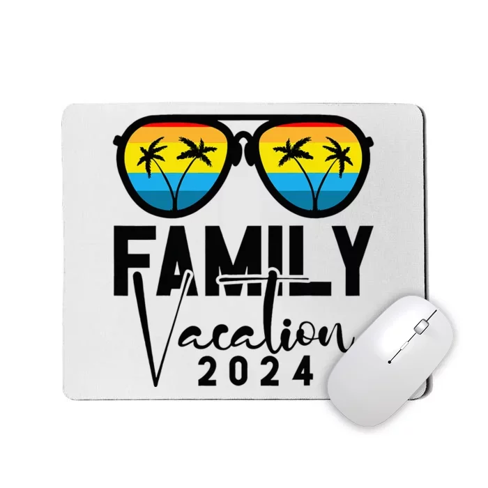 Family Vacation 2024 Beach Matching Summer Vacation Mousepad