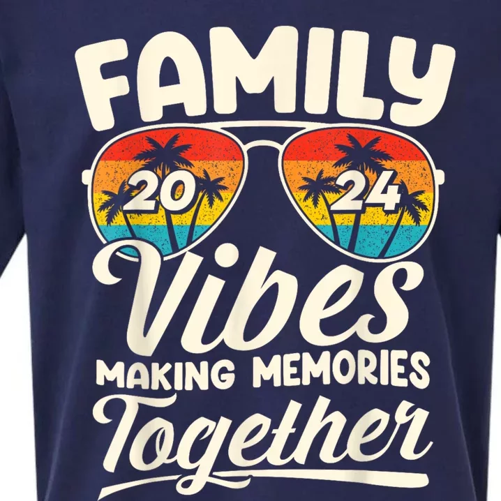 Family Vibes 2024 Family Reunion Making Memories 2024 Sueded Cloud Jersey T-Shirt