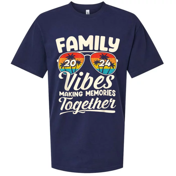 Family Vibes 2024 Family Reunion Making Memories 2024 Sueded Cloud Jersey T-Shirt