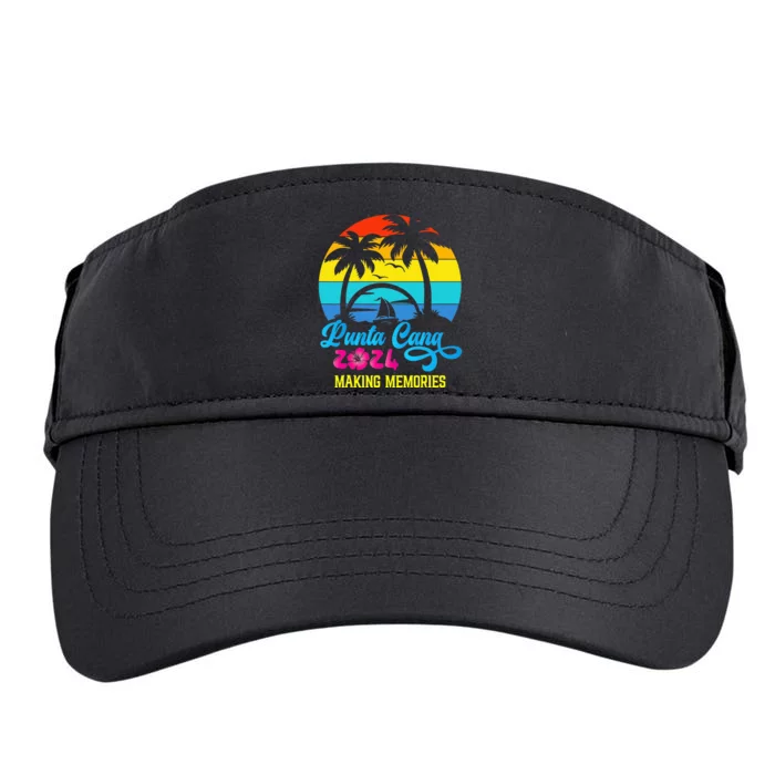 Family Vacation 2024 Dominican Republic Punta Cana Vacation Adult Drive Performance Visor