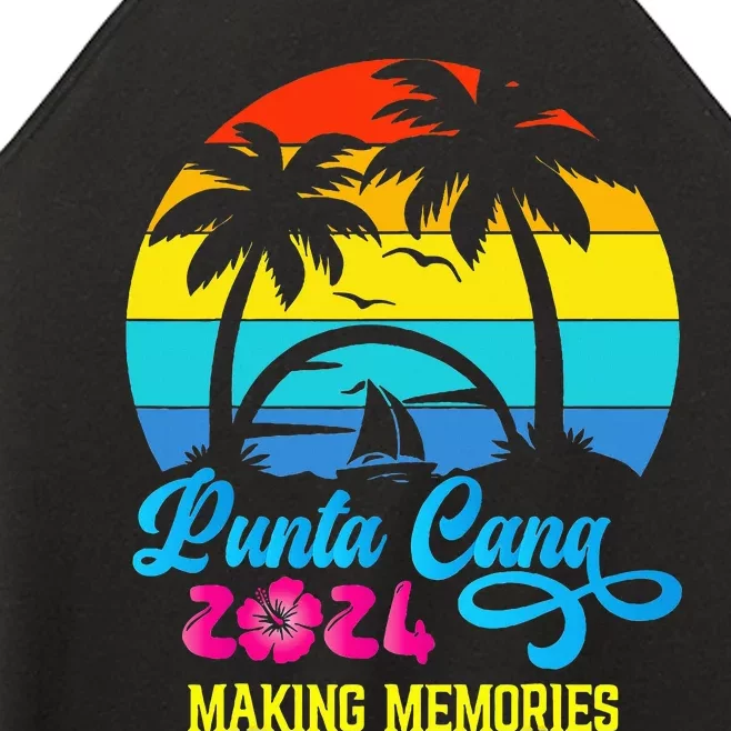 Family Vacation 2024 Dominican Republic Punta Cana Vacation Women’s Perfect Tri Rocker Tank