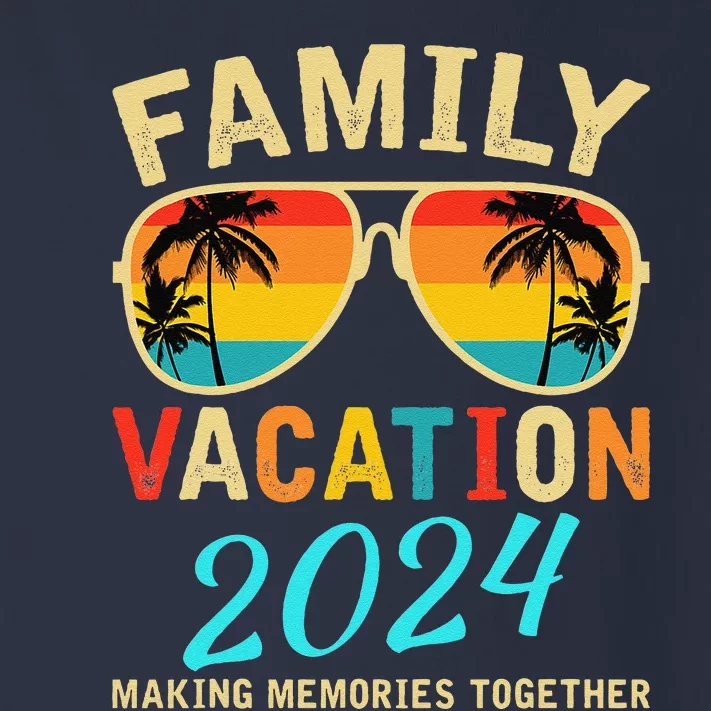 Family Vacation 2024 Beach Matching Summer Vacation 2024 Toddler Long Sleeve Shirt