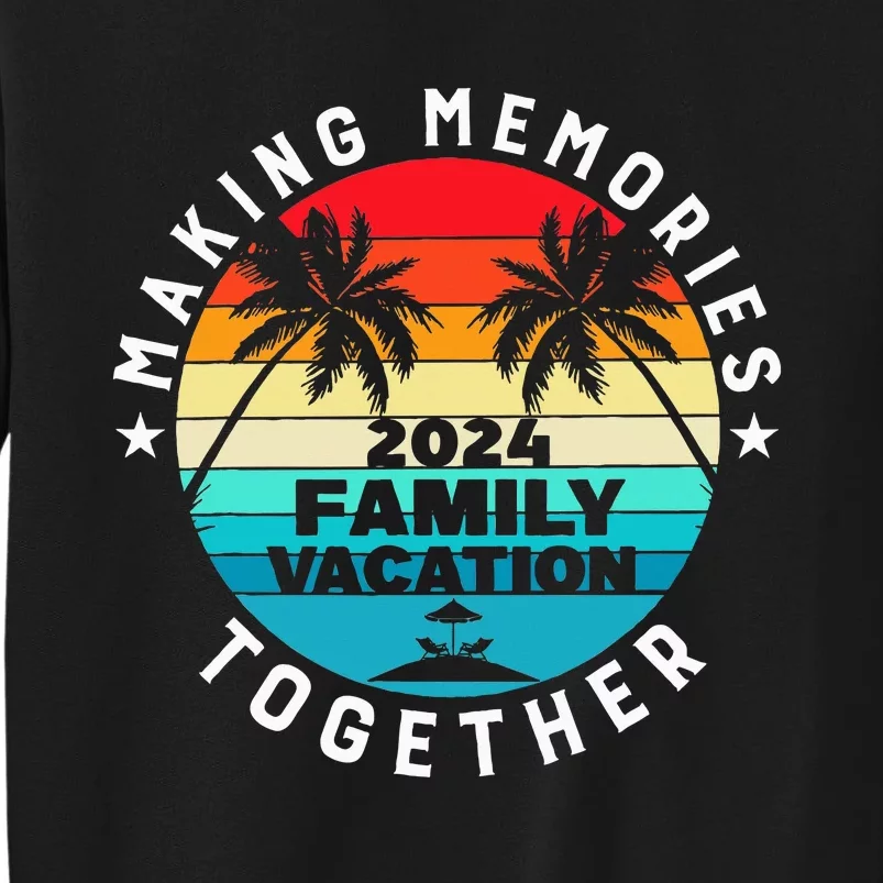 Family Vacation 2024 Beach Trip Matching Group Sweatshirt