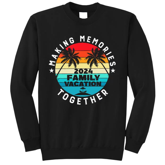 Family Vacation 2024 Beach Trip Matching Group Sweatshirt