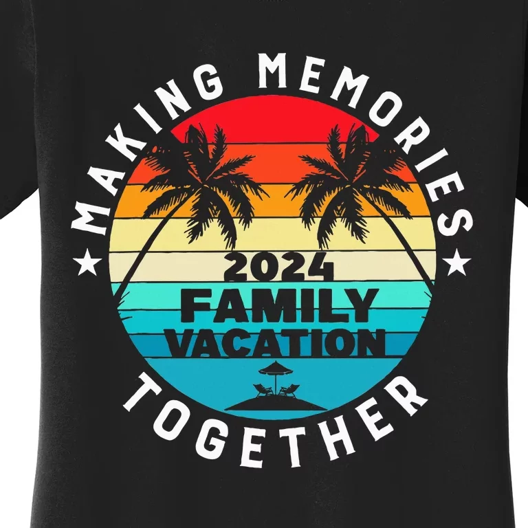 Family Vacation 2024 Beach Trip Matching Group Women's T-Shirt