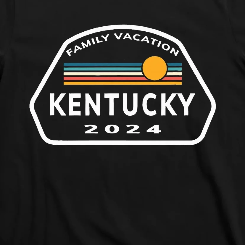 Family Vacation 2024 Kentucky Matching Family Souvenir T-Shirt