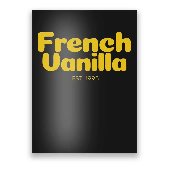 French Vanilla 90S Rap Poster