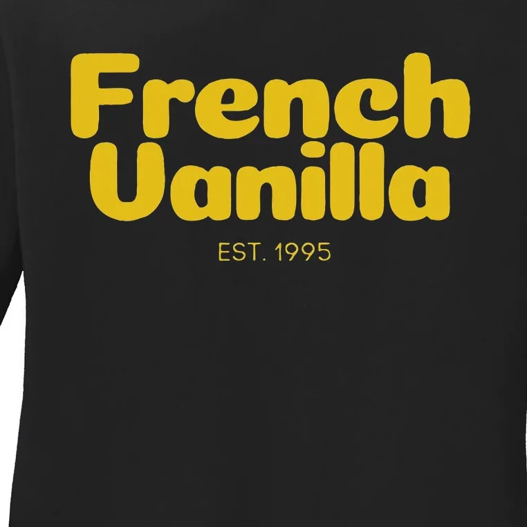 French Vanilla 90S Rap Ladies Long Sleeve Shirt